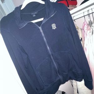 Zip-Up Fleece Tommy Hilfigure Sweater